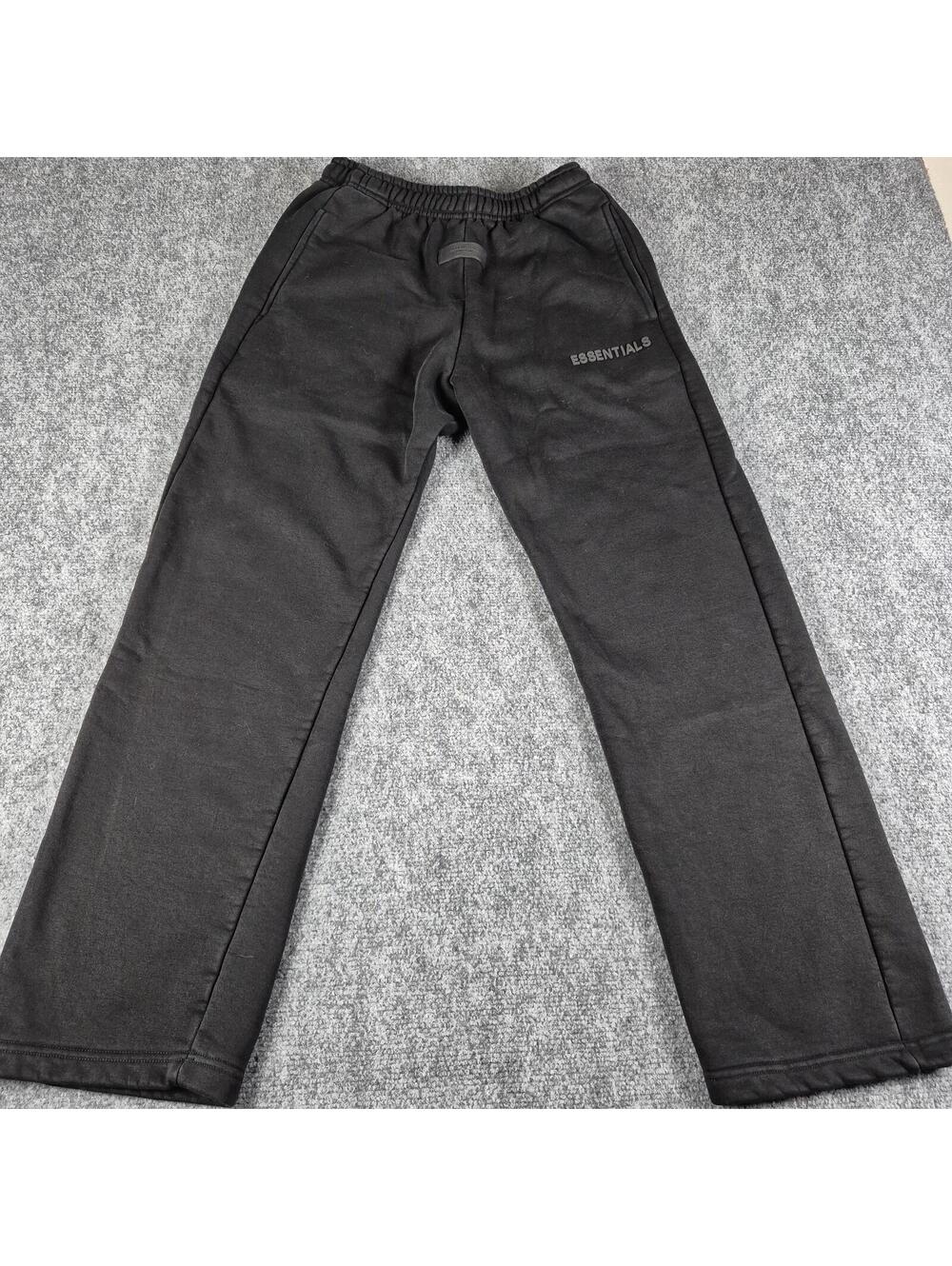 ESSENTIALS Fear Of God Women Medium Black Sweatpants Track Joggers Drawstring